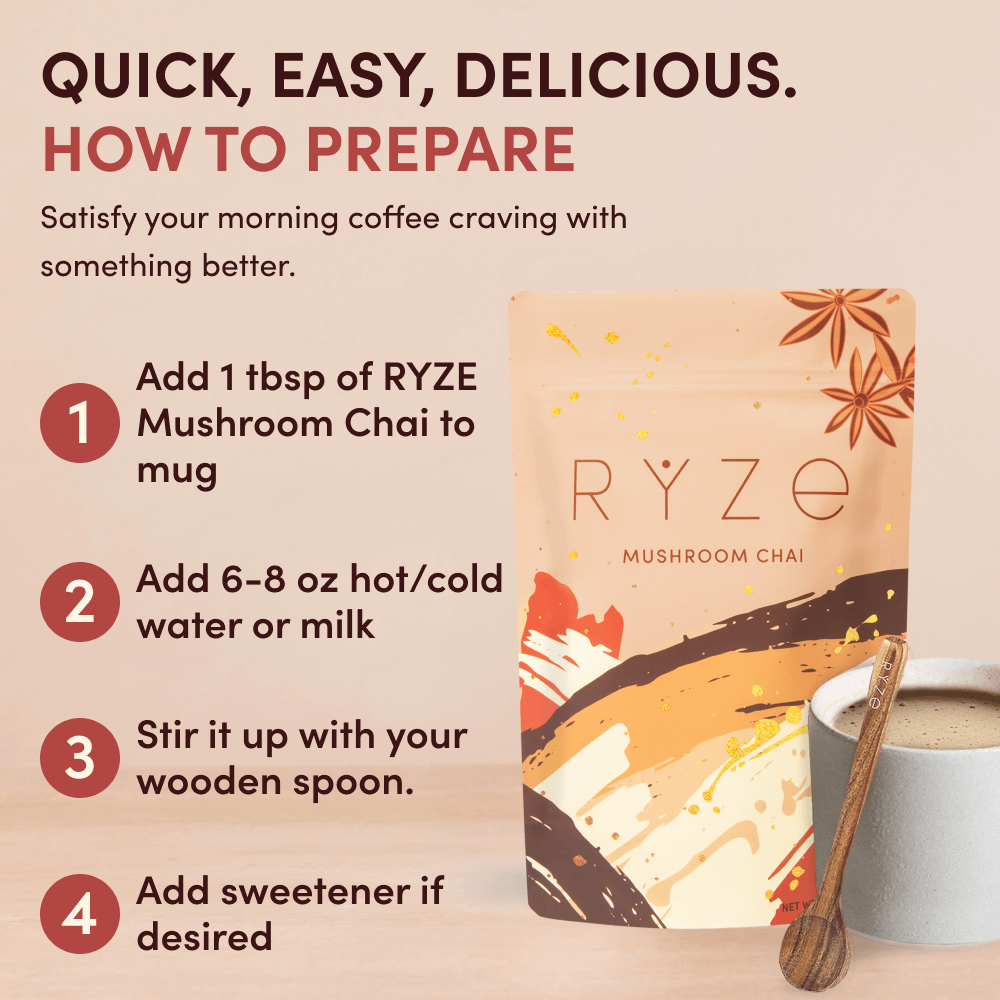 Mushroom Chai (20 Servings) - Better Start