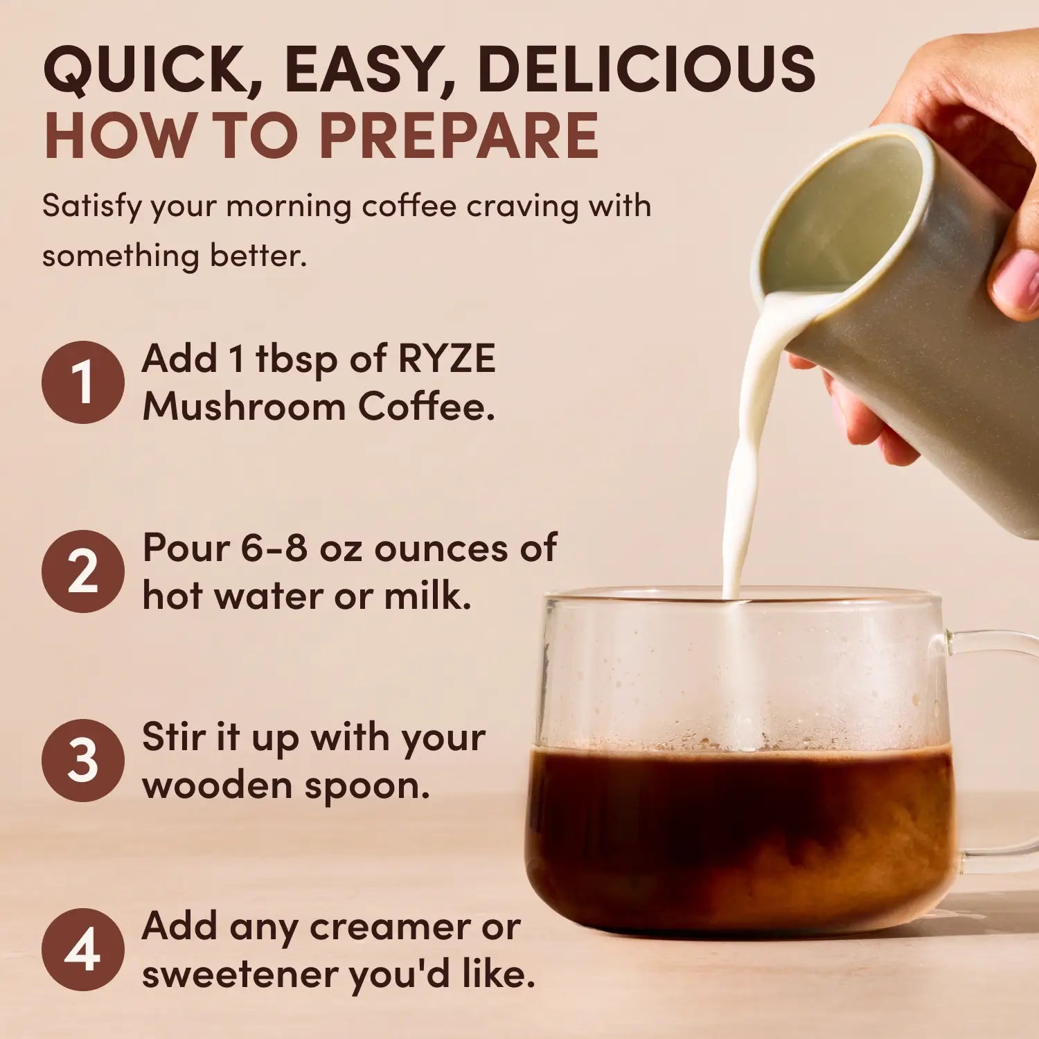 Mushroom Coffee Dark Roast Starter Kit (60 servings) - Low Caffeine