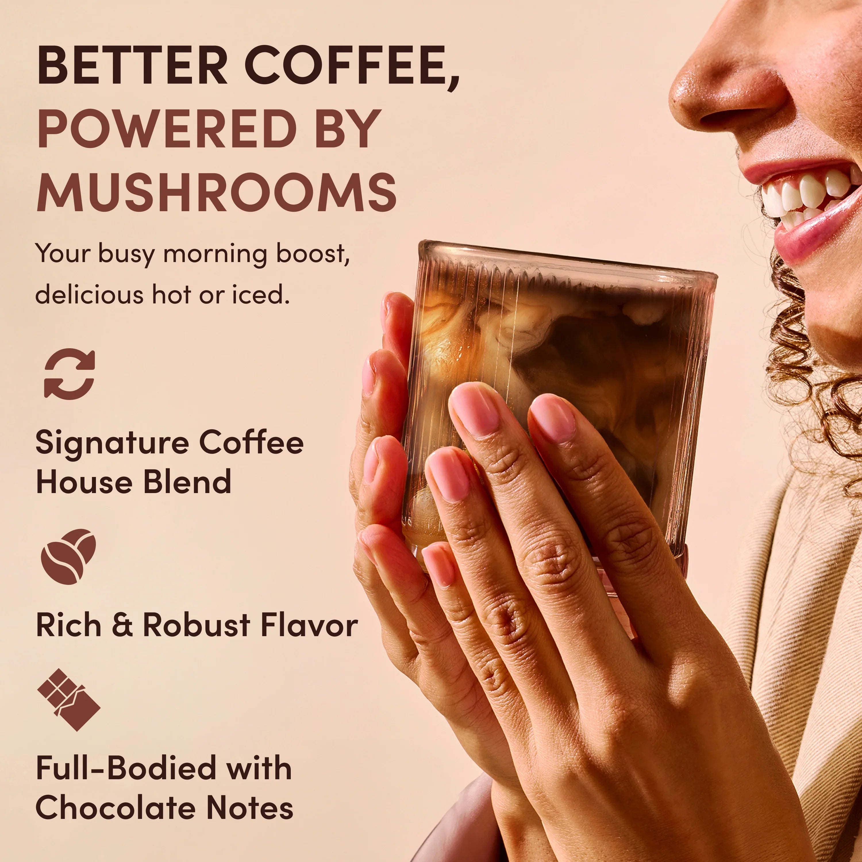 Mushroom Coffee Dark Roast Starter Kit (60 servings) - Low Caffeine
