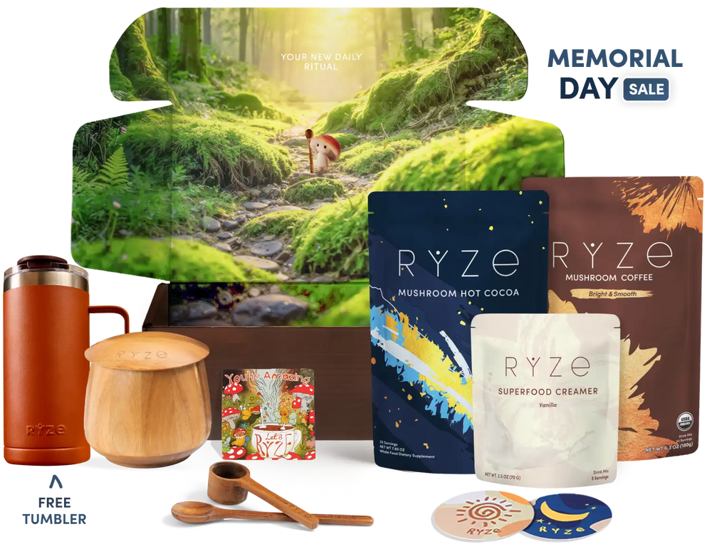 RYZE Ritual Set (Cocoa + Coffee) - Daily Energy