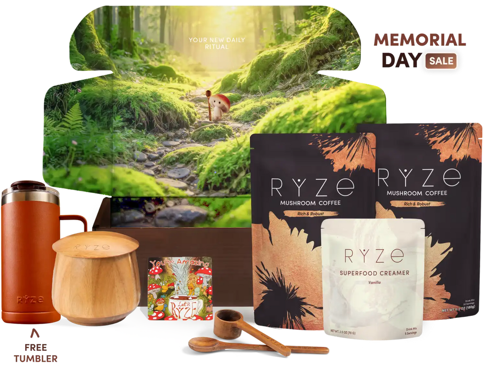 RYZE Ritual Set Dark Roast - Better Focus